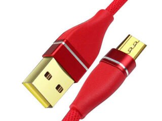 Cable Micro USB Chapado en Oro 91cm