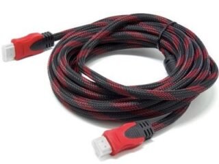 Cable HDMI 5m Rojo / Negro