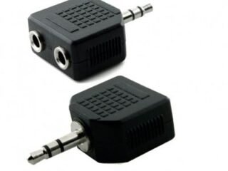 Divisor De Audio Estéreo 3.5mm Para Micrófono y Audifonos