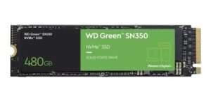 SSD Western Digital Green SN350 Nvme M2 PCI 3.0 480Gb