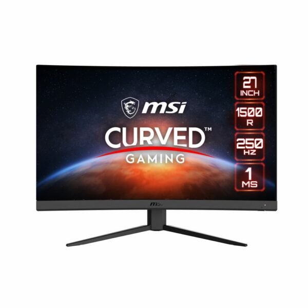 Monitor Gamer Curvo Msi 27 Pulgadas 1080p 250hz 1ms Freesync 1500r G27c4x