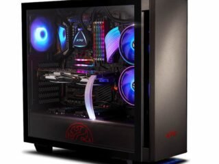 Gabinete Gamer Xpg Invader Cristal Templado 2 Ventiladores Rgb Negro Atx